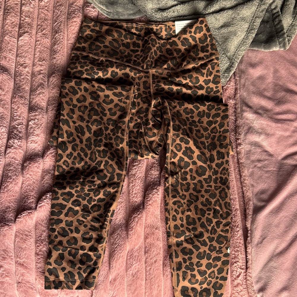 Nike Brown Leopard Print Leggings
